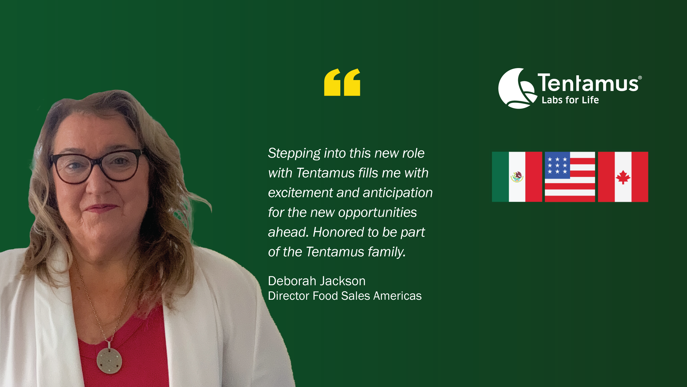 Tentamus Group Welcomes Deborah Jackson as Director Food Sales for ...