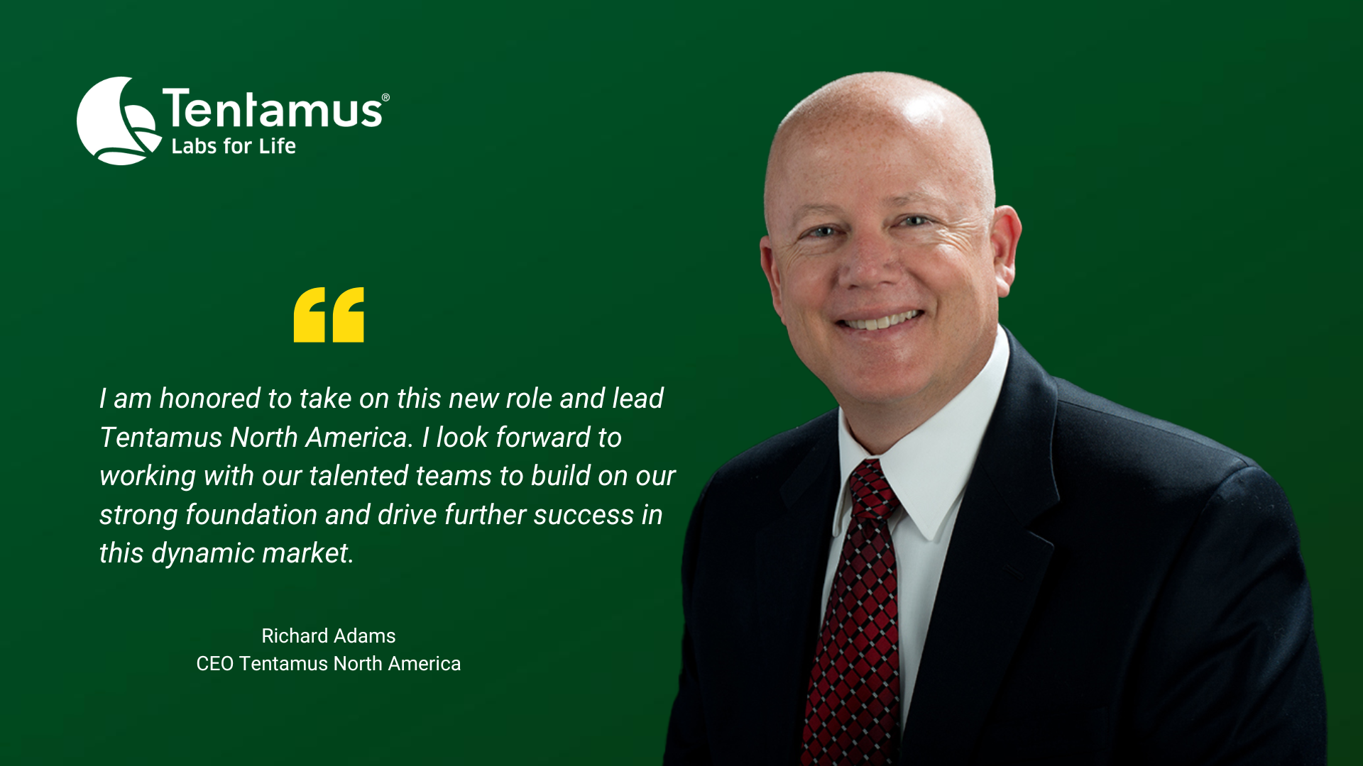 Tentamus Group appoints Richard Adams as CEO of Tentamus North America ...