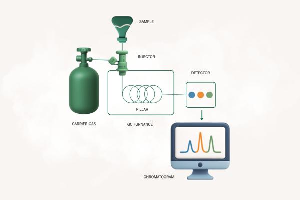 Structure Gaschromatograph Tentamus