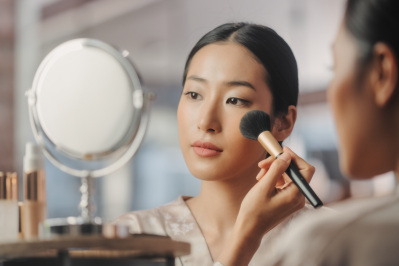 Laboratory testing cosmetics for microbial contamination and product safety