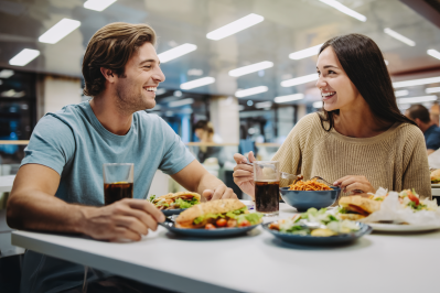 Food testing laboratory analyzing products for safety, quality, and compliance